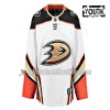 Anaheim Ducks Hockeydrakt Blank Hvit Adidas Authentic - Barn